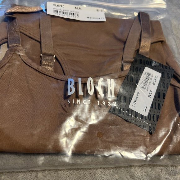2/$10
Bloch world Girl Adjustable Strap Cami Leotard Almond Size 8/10 - Picture 4 of 5